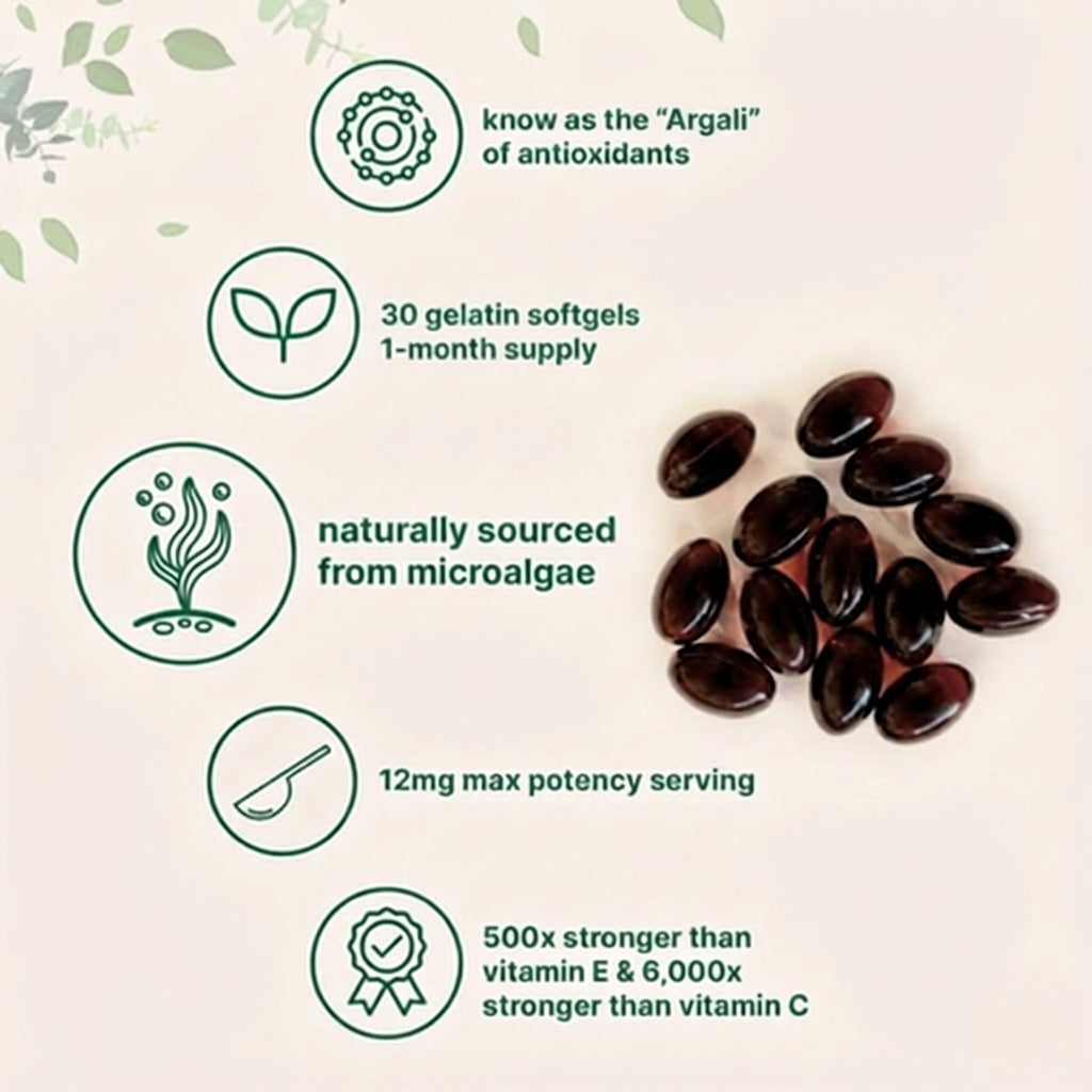 AX-01 Astaxanthin Supplements